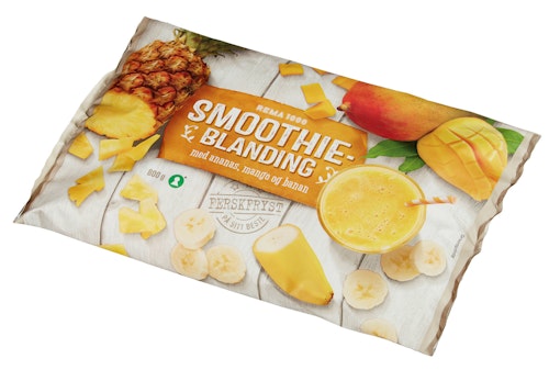 Bilde: © REMA 1000 / Oda REMA 1000 Smoothiemix Mango, Ananas & Banan