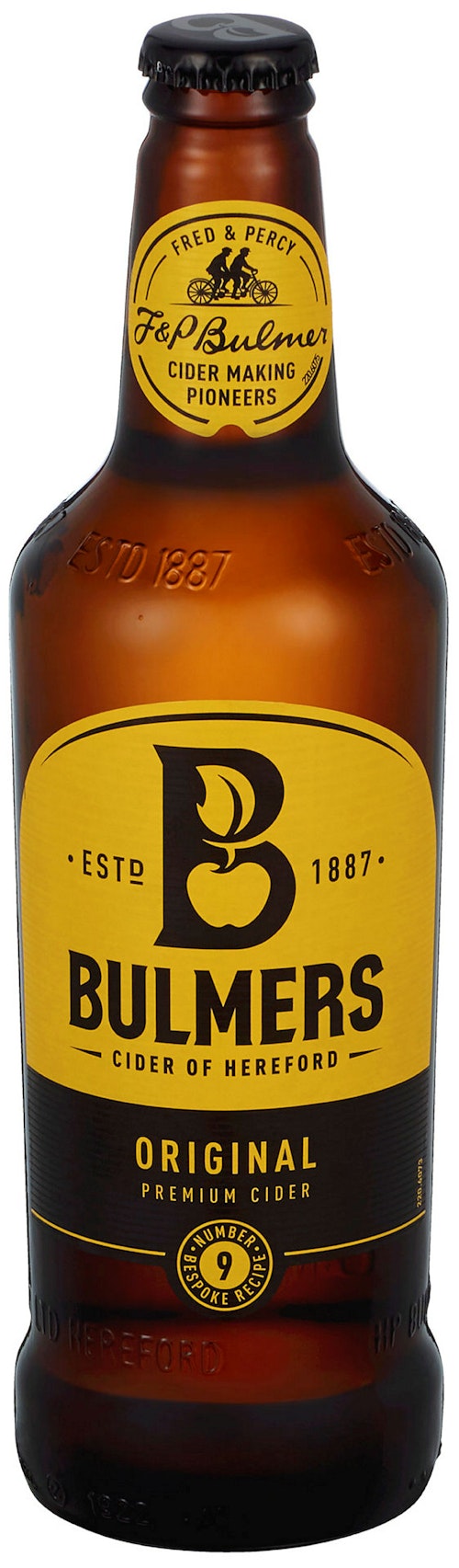 Bilde: © Bulmers / Kolonial.no Bulmers Original Cider 4,5%, 0,5 l