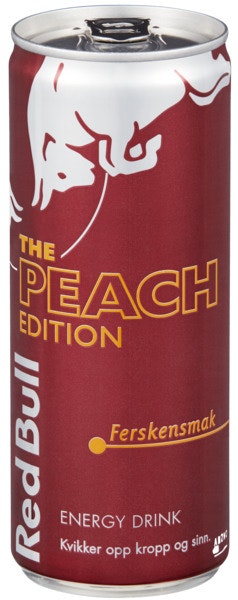 Bilde: © Red Bull / Kolonial.no Red Bull Red Bull Peach Edition 0,25 l