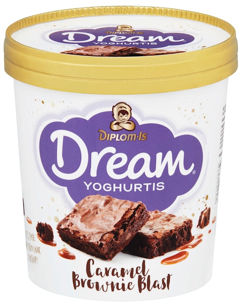 Bilde: © Diplom-Is / Oda Diplom-Is Dream Caramel Brownie Blast 0,8 l
