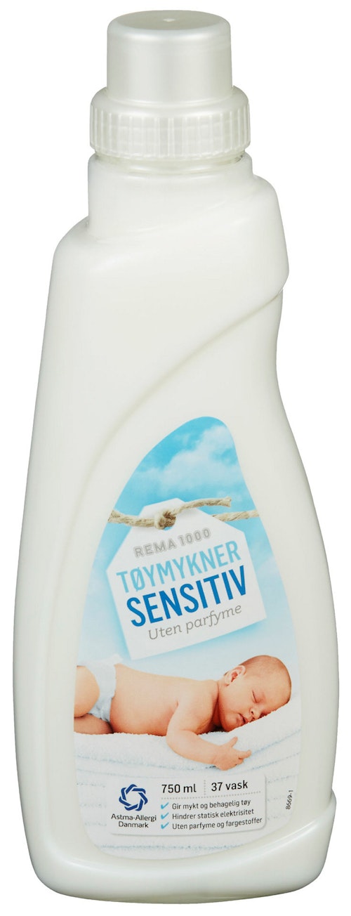 Bilde: © REMA 1000 / Kolonial.no REMA 1000 Tøymykner Sensitive 750 ml
