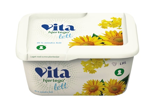 Bilde: © Vita Hjertego' / Oda Vita Hjertego' Vita Hjertego' Lett Margarin 370 g