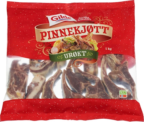 Bilde: © Gilde / Kolonial.no Gilde Pinnekjøtt Av Lam Urøkt, 1 kg