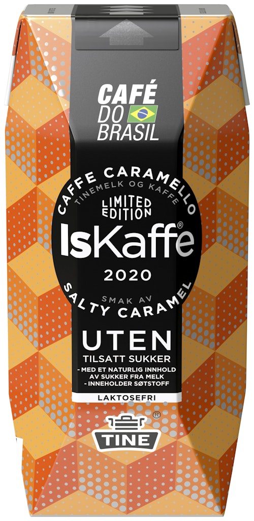 Bilde: © Tine / Kolonial.no Tine IsKaffe Salty Caramel Uten Tilsatt Sukker, 330 ml