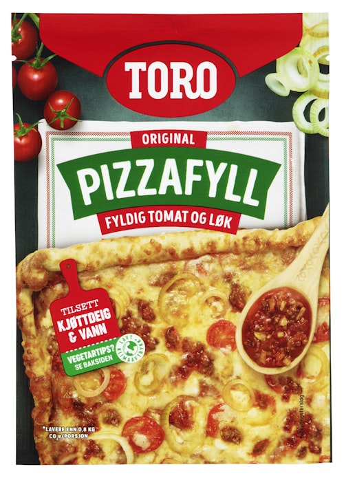 Bilde: © Toro / Oda Toro Pizzafyll m/Tomat og Løk 55 g