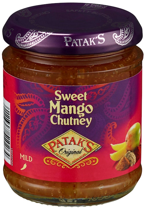 Bilde: © Patak's / Kolonial.no Patak's Sweet Mango Chutney 210 g