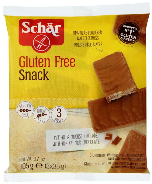 Bilde: © Schär / Oda Schär Snack Glutenfri, 105 g