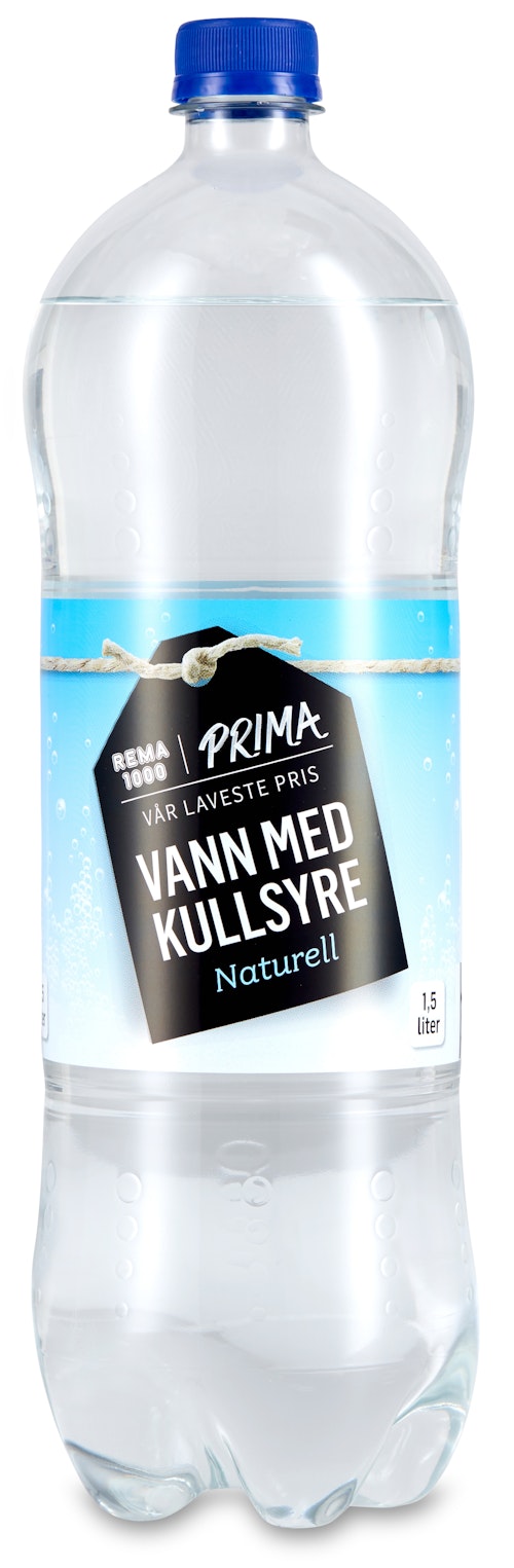 REMA 1000 Prima Vann med Kullsyre Naturell