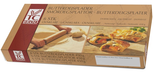 Bilde: © REMA 1000 / Kolonial.no REMA 1000 Butterdeigsplater 450 g