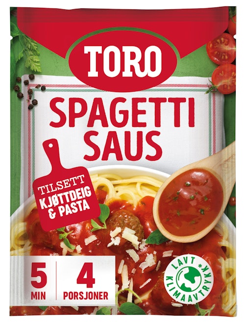 Bilde: © Toro / Oda Toro Spaghettisaus Original