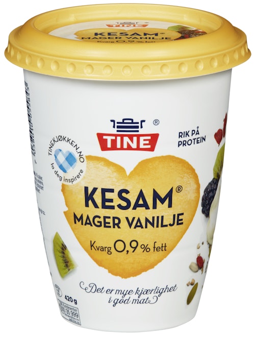Bilde: © Tine / Oda Tine Vaniljekesam Mager, 420 g