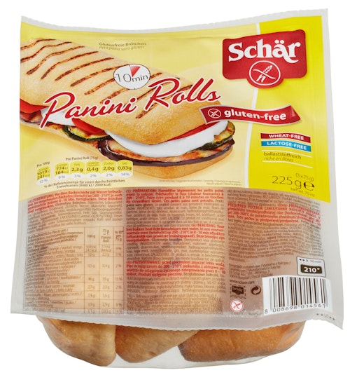 Bilde: © Schär / Kolonial.no Schär Panini Glutenfri, 225 g