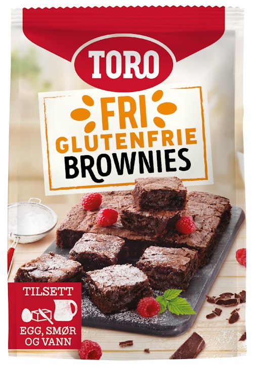 Bilde: © Toro / Oda Toro Toro Brownies Glutenfri
