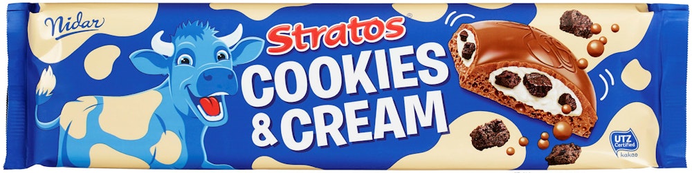 Nidar Stratos Cookies & Cream Storplate