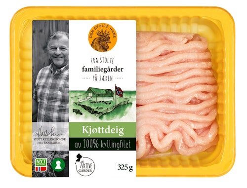 Bilde: © Den Stolte Hane / Oda Den Stolte Hane Kjøttdeig Av 100% Kyllingfilet