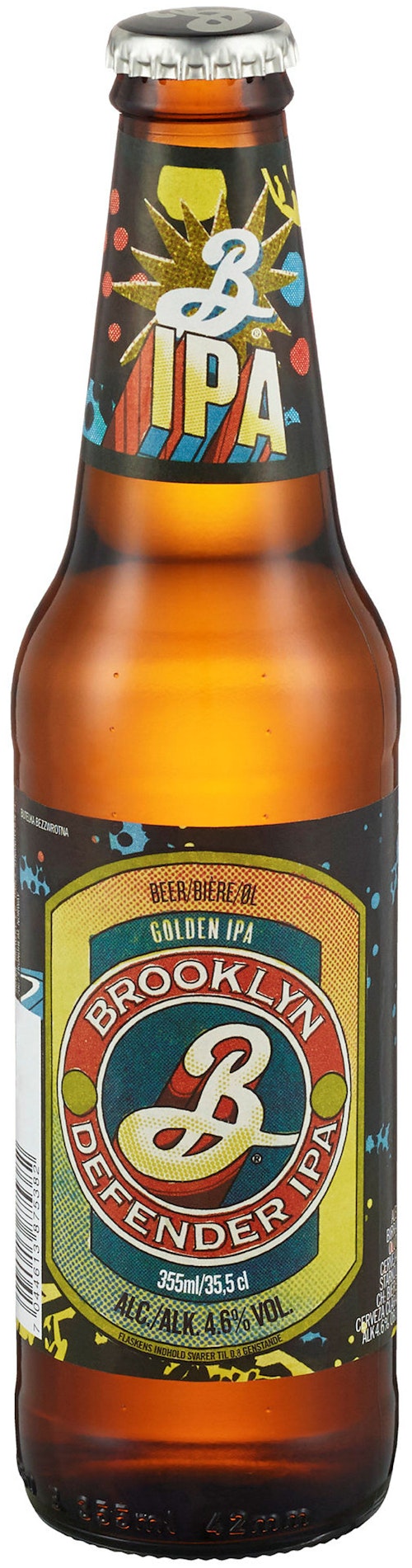 Bilde: © Brooklyn / Kolonial.no Brooklyn Brooklyn Defender 0,36 l