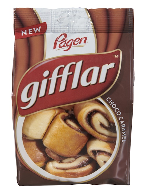 Bilde: © Pågen / Kolonial.no Pågen Gifflar Choco Caramel 260 g