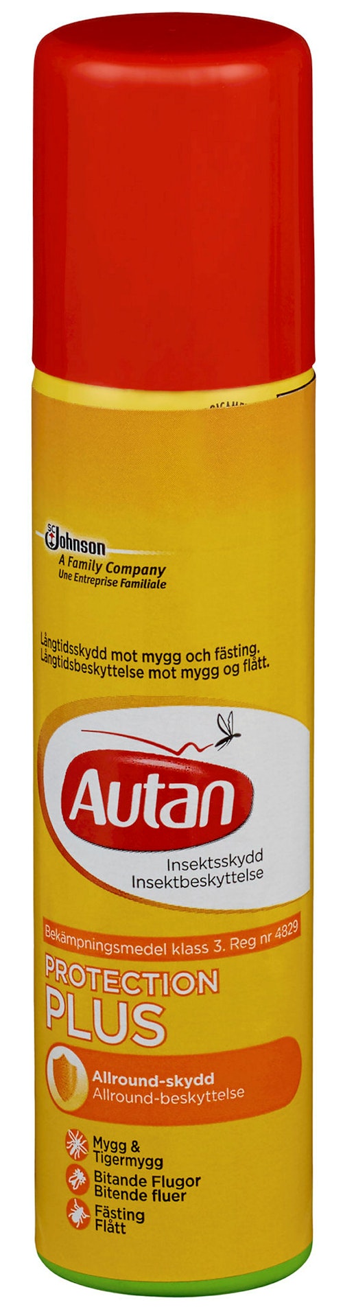 Bilde: © Autan / Kolonial.no Autan Protection Plus Aerosol Insektbeskyttelse, 0,1 l