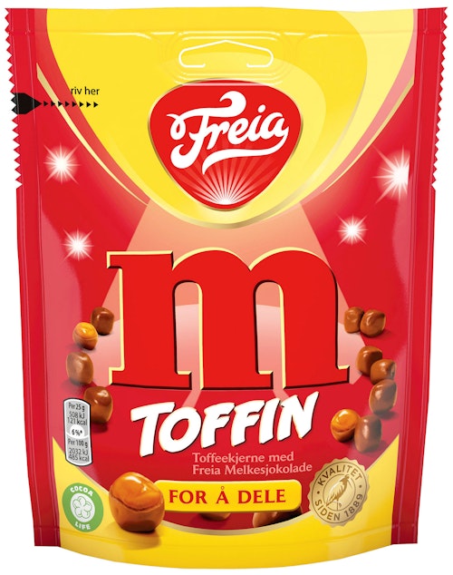 Bilde: © Freia / Kolonial.no Freia Toffin Classic 140 g