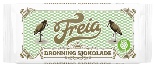 Bilde: © Freia / Kolonial.no Freia Dronning Sjokolade Kokesjokolade, 100 g