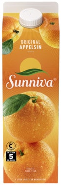 Bilde: © Sunniva / Oda Sunniva Original Appelsinjuice 1 l