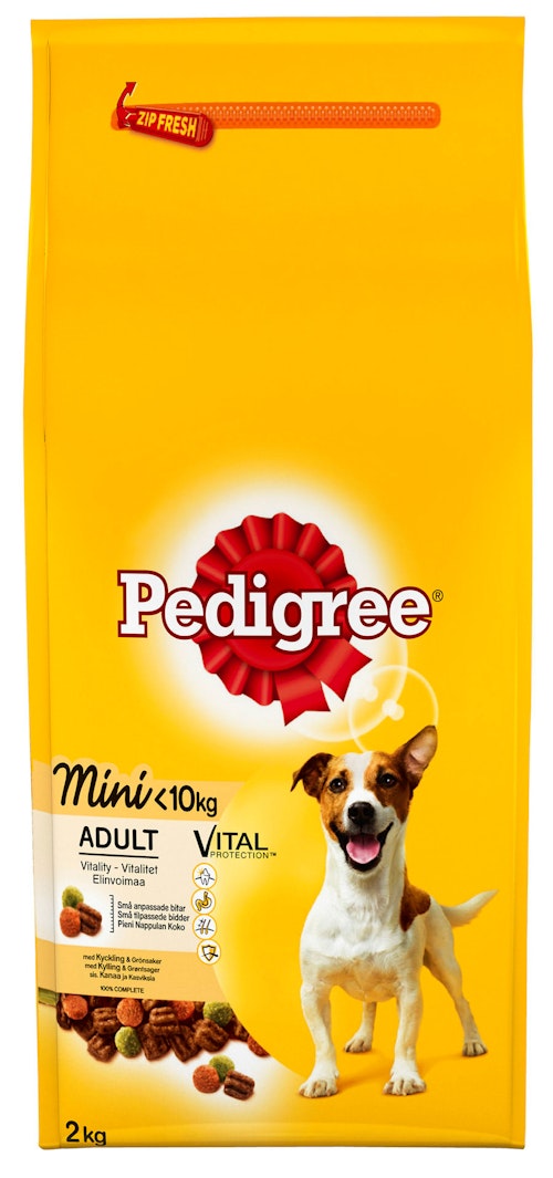 Bilde: © Pedigree / Oda Pedigree Small Dog Kyll & Ris 2 kg