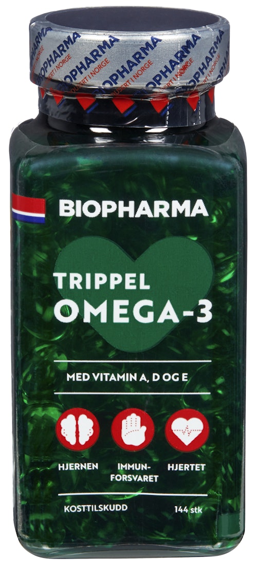 Bilde: © Biopharma / Oda Biopharma Trippel Omega-3