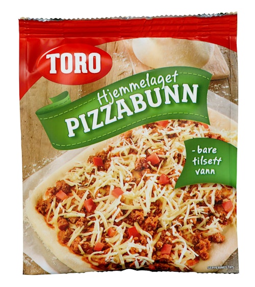 Bilde: © Toro / Kolonial.no Toro Pizzabunn Familiepakke 370 g