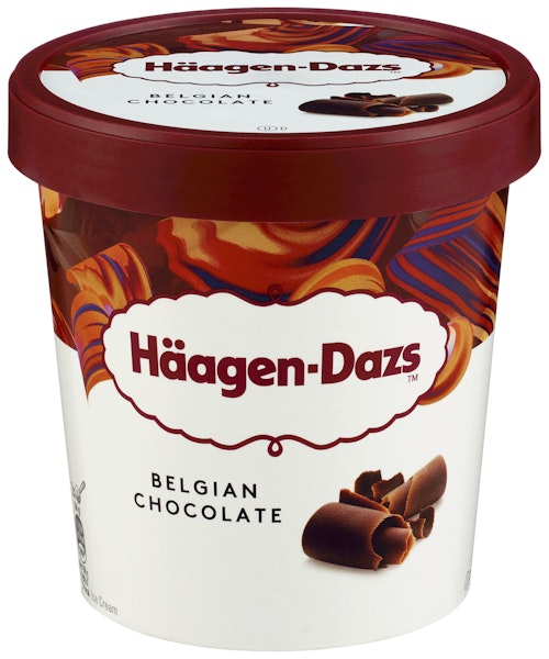 Bilde: © Häagen Dazs / Kolonial.no Häagen Dazs Häagen Dazs Belgian Chocolate 460 ml