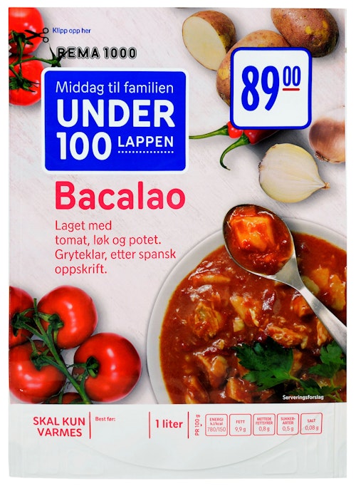 Fersk Bacalao 1 kg