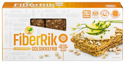 Bilde: © Sætre / Oda Sætre Fiberrik Solsikke 125 g