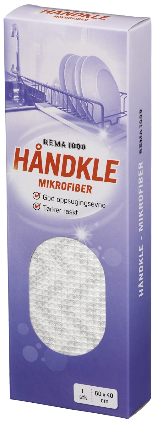 Bilde: © Soft Style / Oda Soft Style Mikrofiber Tørkehåndkle 1 stk