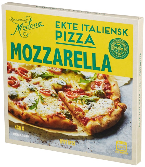 Bilde: © REMA 1000 / Kolonial.no REMA 1000 Pizza Mozzarella 435 g