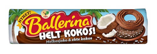 Bilde: © Sætre / Kolonial.no Sætre Ballerina Helt Kokos! 190 g