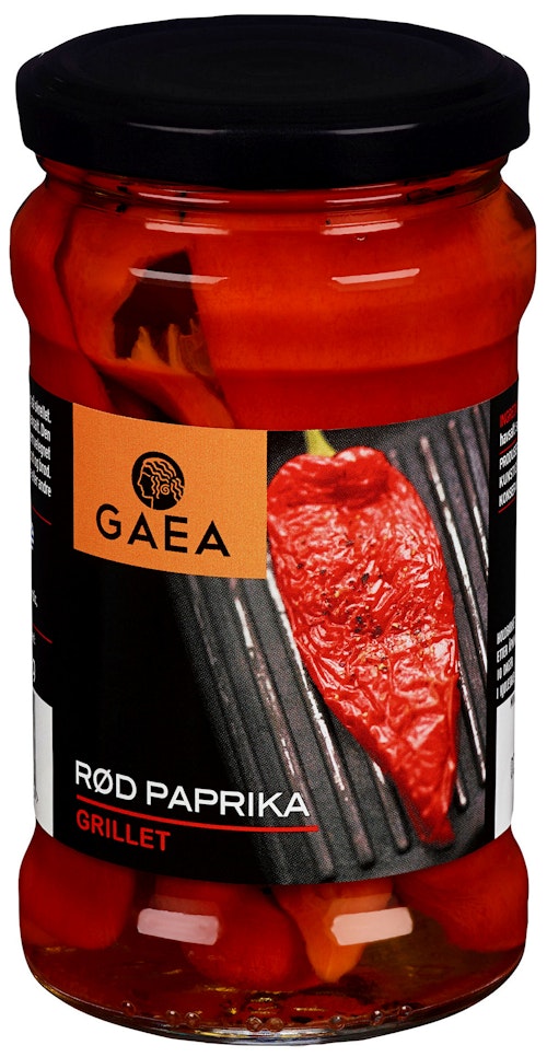 Bilde: © Gaea / Kolonial.no Gaea Grillet Paprika 290 g