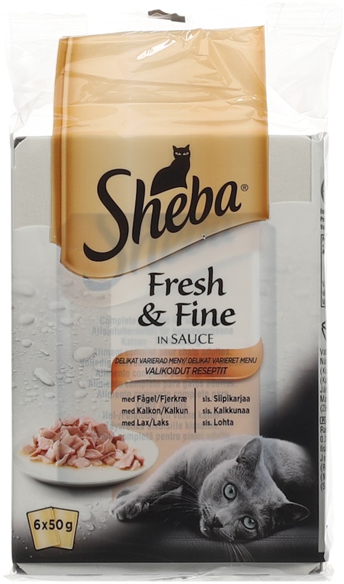 Bilde: © Sheba / Kolonial.no Sheba Pouch Mini Mix 300 g