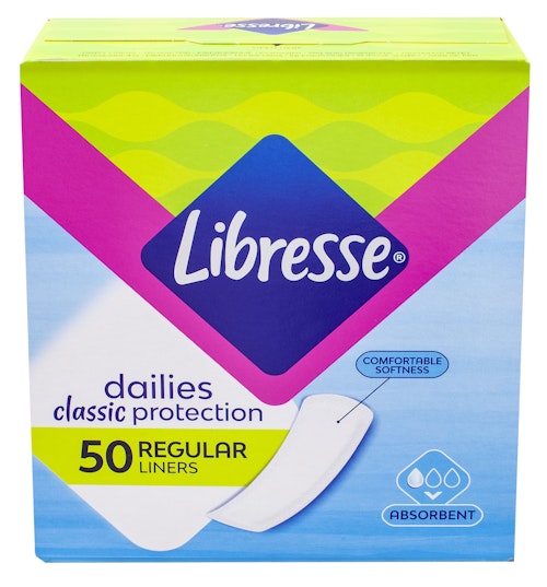 Bilde: © Libresse / Oda Libresse Truseinnlegg Classic 50 stk