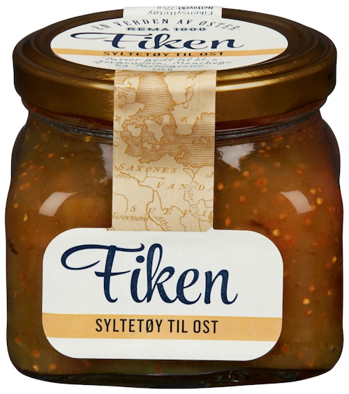 Bilde: © REMA 1000 / Kolonial.no REMA 1000 Fikensyltetøy 225 g