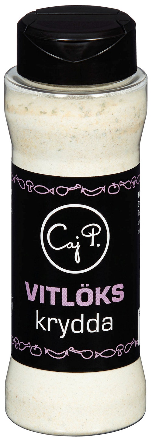 Bilde: © Caj P / Kolonial.no Caj P Hvitløkskrydder 180 g