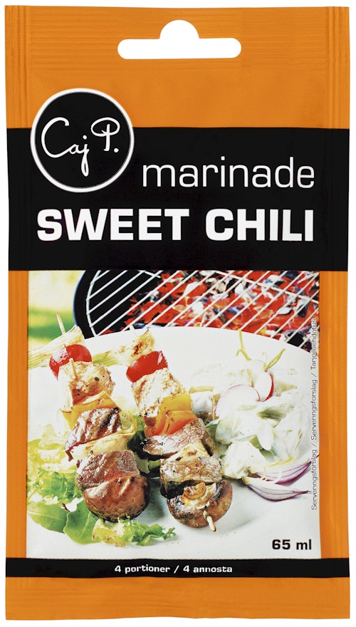 Bilde: © Caj P / Oda Caj P Caj P. Marinade Sweet Chili 65 ml