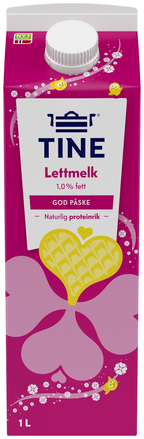 Bilde: © Tine / Kolonial.no Tine TineMelk Lett 1 l