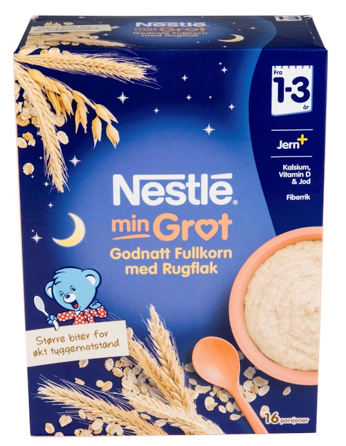 Bilde: © Nestlé / Oda Nestlé Junior God Natt Fullkorn med Rug Fra 1-3 år, 480 g