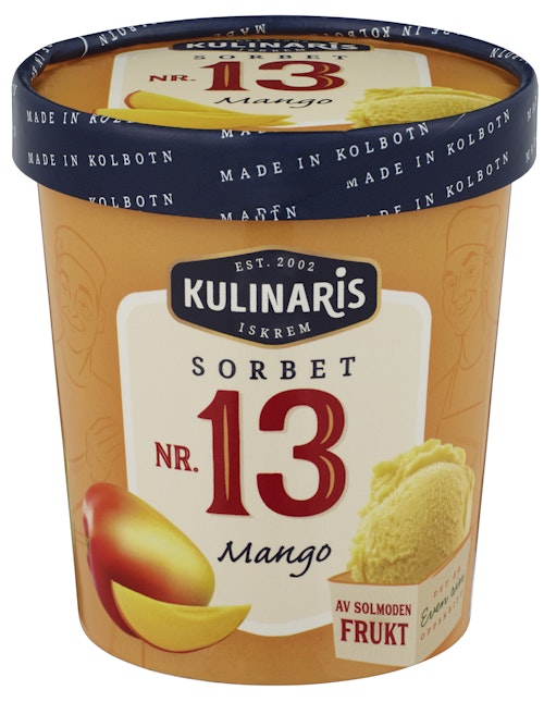 Bilde: © Kulinaris / Oda Kulinaris Sorbet av Mango