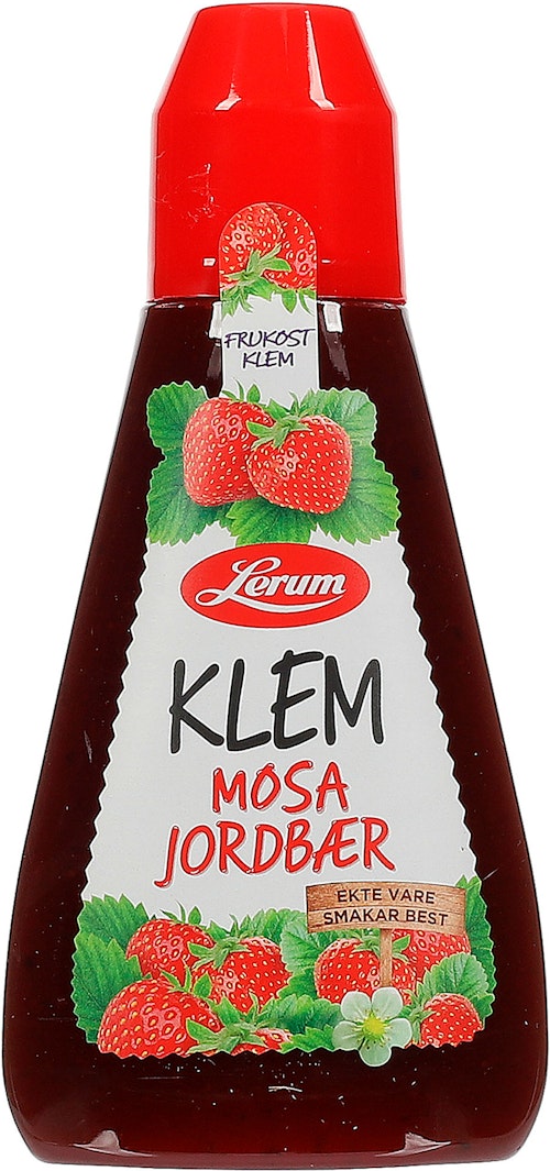 Bilde: © Lerum / Kolonial.no Lerum Jordbær Klem 415 g