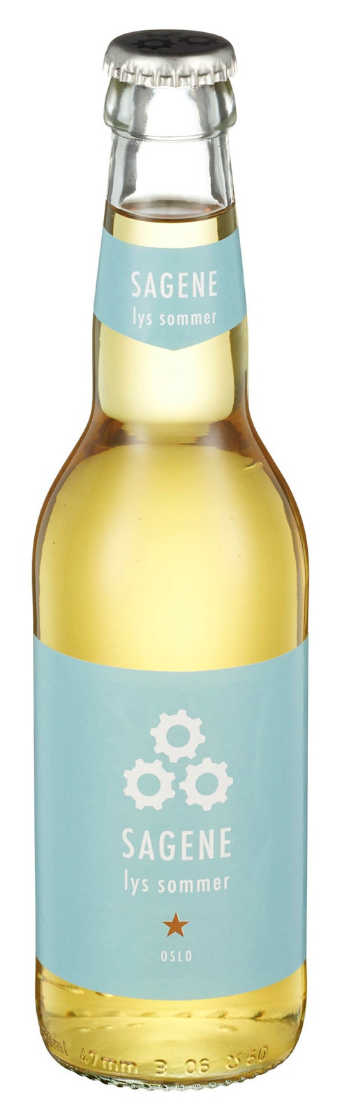 Bilde: © Sagene Pilsner / Oda Sagene Pilsner Sagene Lys Sommer 0,33 l