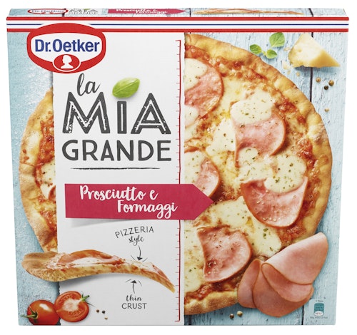 Bilde: © La Mia Grande / Kolonial.no La Mia Grande La Mia Grande Prosciutto e Formaggi 400 g