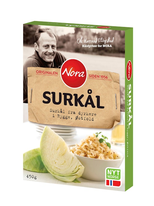 Bilde: © Nora / Oda Nora Surkål 450 g