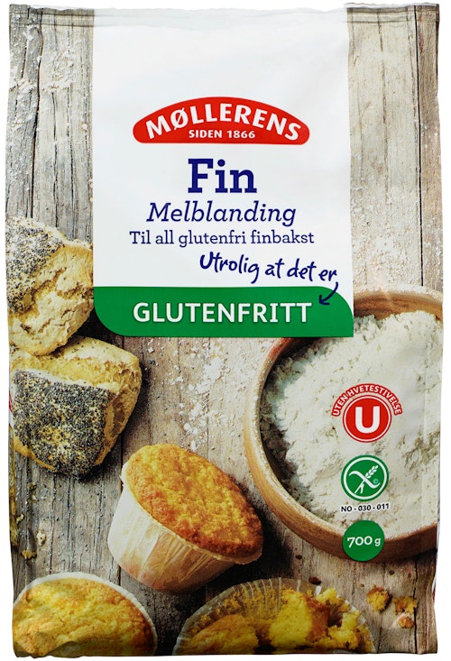 Bilde: © Møllerens / Oda Møllerens Fin Melblanding Glutenfri