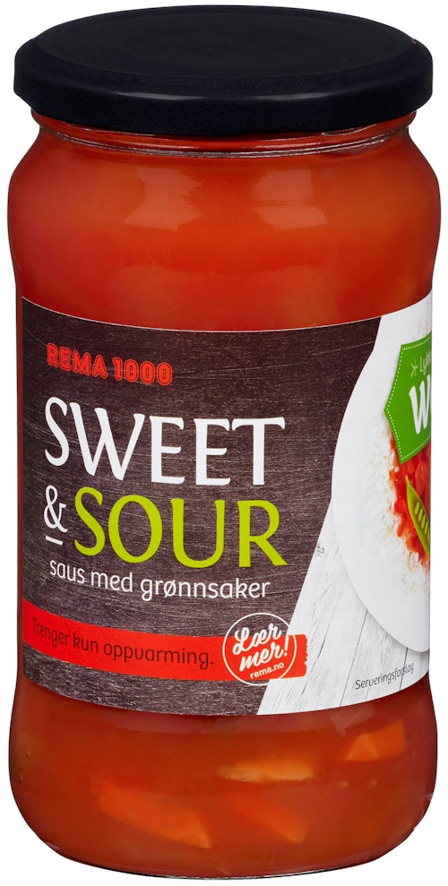 Bilde: © REMA 1000 / Oda REMA 1000 Sweet & Sour Saus