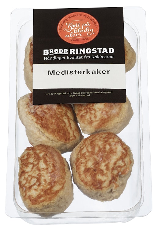 Bilde: © Brødr Ringstad / Oda Brødr Ringstad Medisterkaker 6 stk